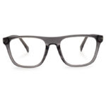 Transparent Fiber and Metal Mixed Eyeglass