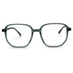 Green Transparent Color Eyeglass