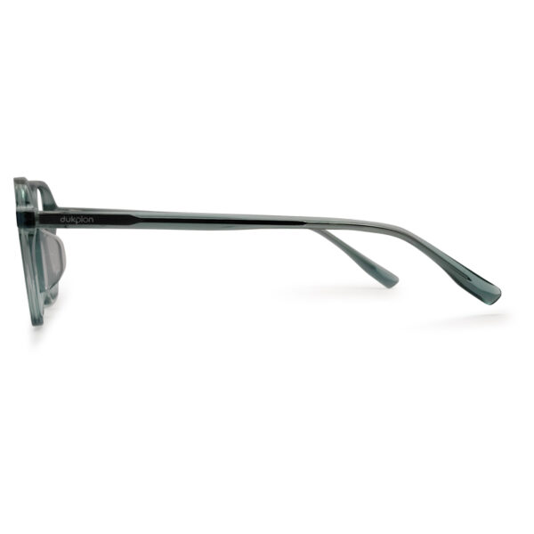 Green Transparent Color Eyeglass