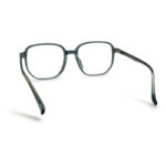 Green Transparent Color Eyeglass