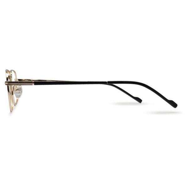 Golden Color Premium Metal Eyeglasses