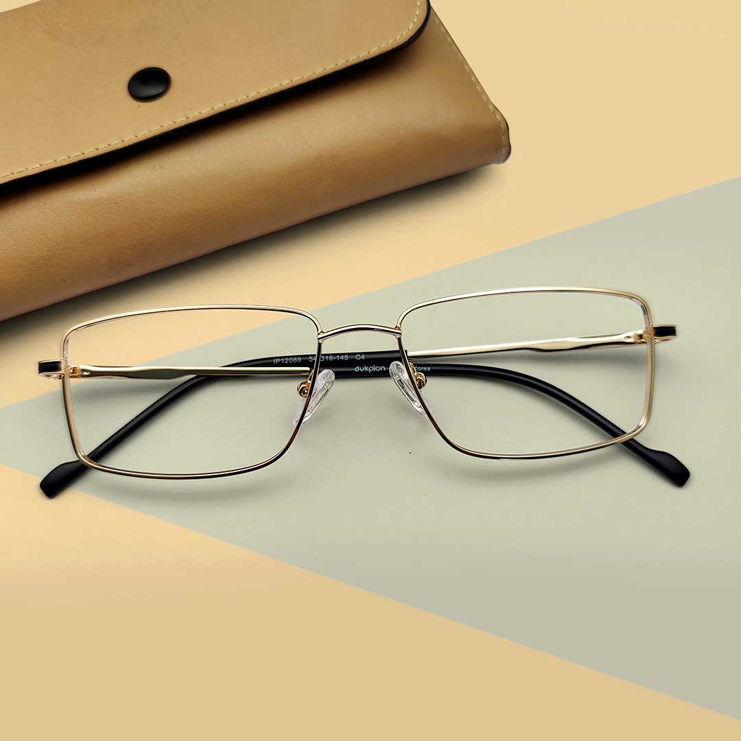 Premium Quality Golden Color Metal Frame