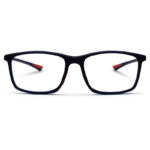 Blue Mixed Flexible Eyeglasses Frame