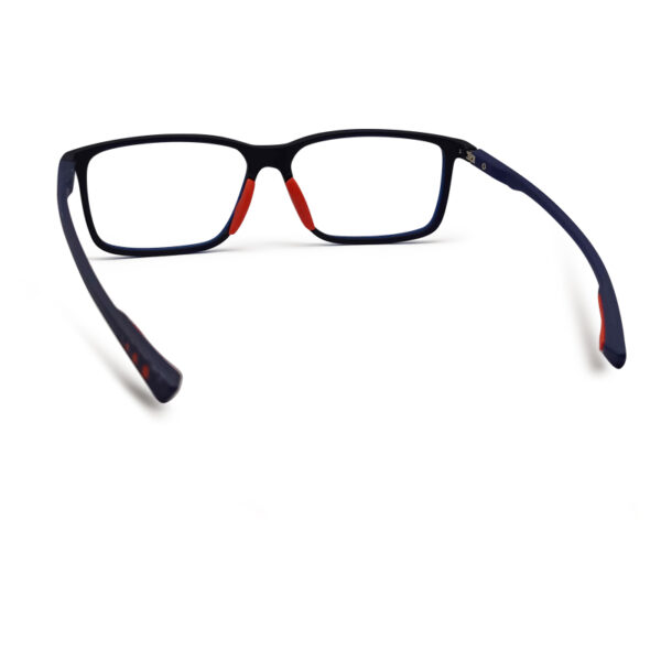 Blue Mixed Flexible Eyeglasses Frame