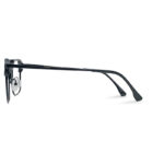 Black Color Double Bridge Blue cut Eyeglass