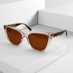Cat Eye Shape Premium Quality Transparent Sunglasses