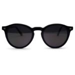 Round Shape Black Color Sunglasses