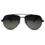 Double Bridge Metal Frame Sunglasses