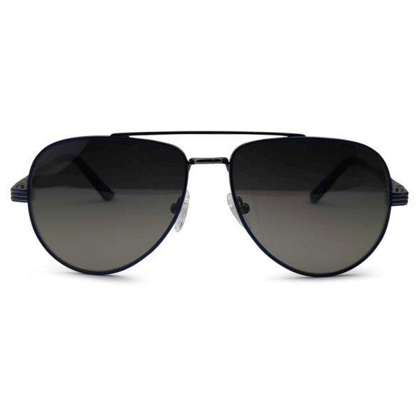 Double Bridge Metal Frame Sunglasses