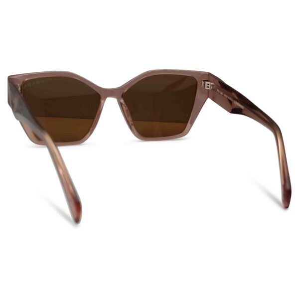 Pink Transparent Color Sunglasses
