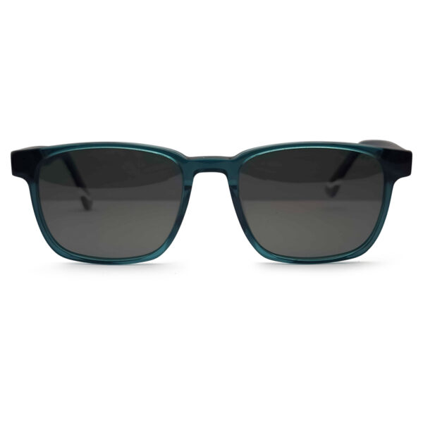 Green Transparent Color Sunglasses
