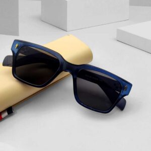 Blue Transparent Color Sunglasses