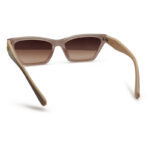 Pink Transparent Color Woman Sunglasses