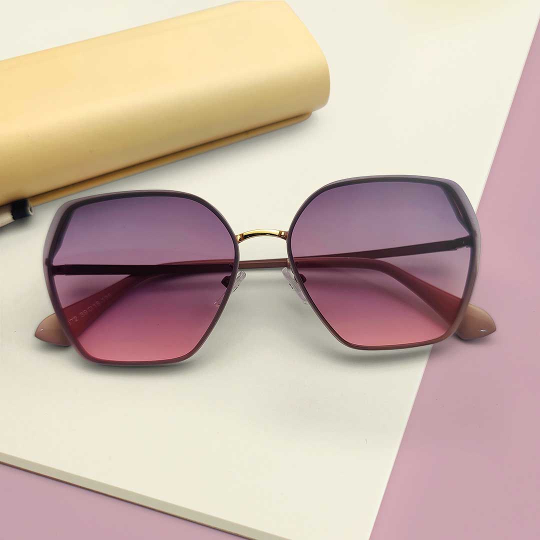 New Arrived Woman Metal Sunglasses