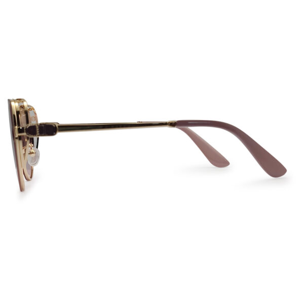 Golden Color Fashionable Woman Sunglasses
