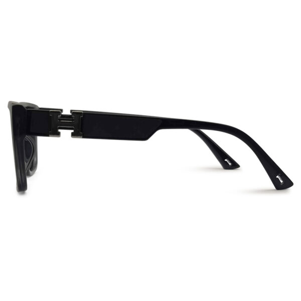 Black Transparent Color Cat Eye Shape Sunglasses