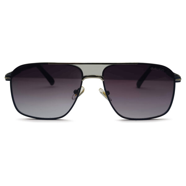 Double Bridge Metal Frame Sunglasses