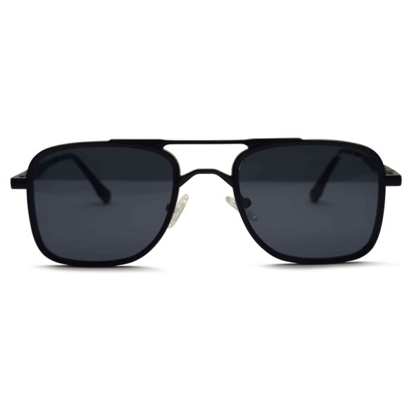 Double Bridge Black Color Sunglasses
