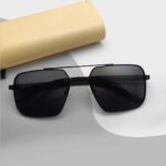 Black Color Double Bridge Sunglasses