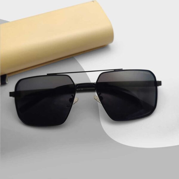 Black Color Double Bridge Sunglasses