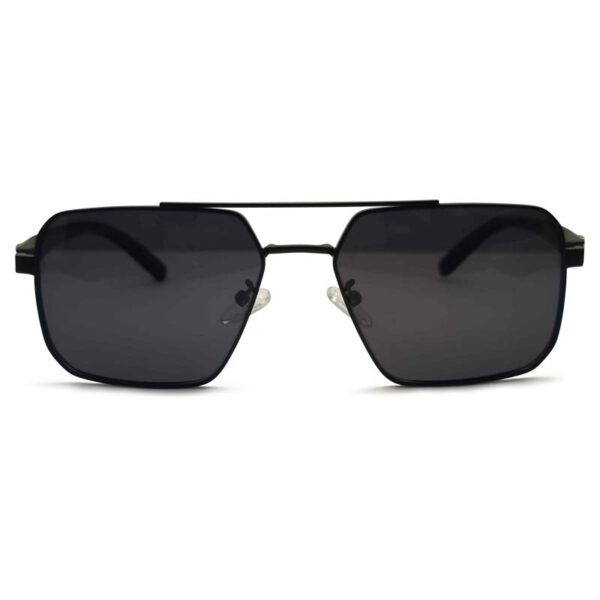 Black Color Double Bridge Sunglasses
