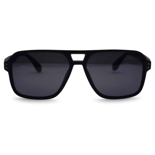 Double Bridge Black Color Sunglasses