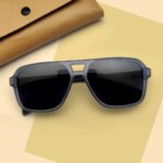 Transparent Color Double Bridge Sunglasses