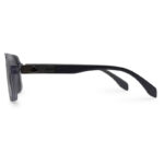Transparent Color Double Bridge Sunglasses