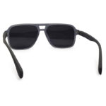 Transparent Color Double Bridge Sunglasses
