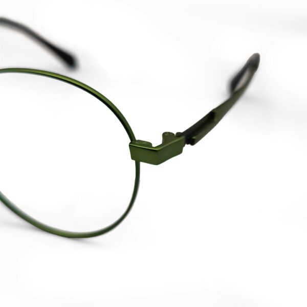 Unique Design Green Color Eyeglass