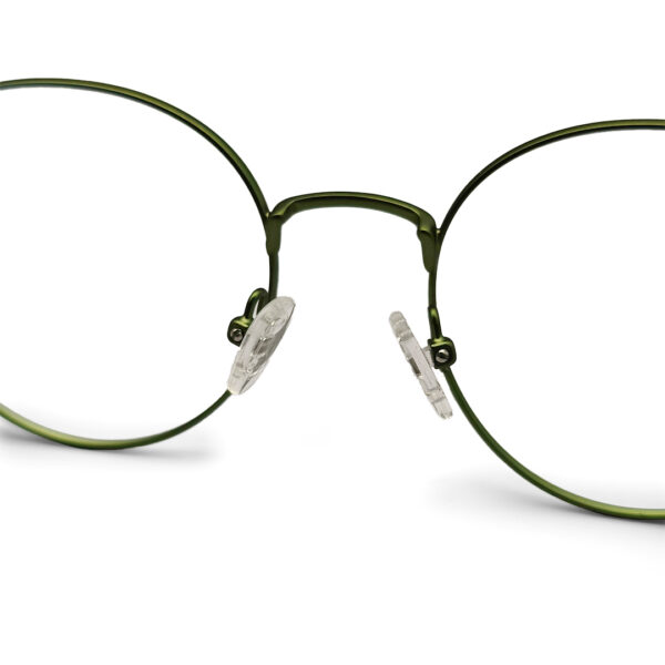 Unique Design Green Color Eyeglass