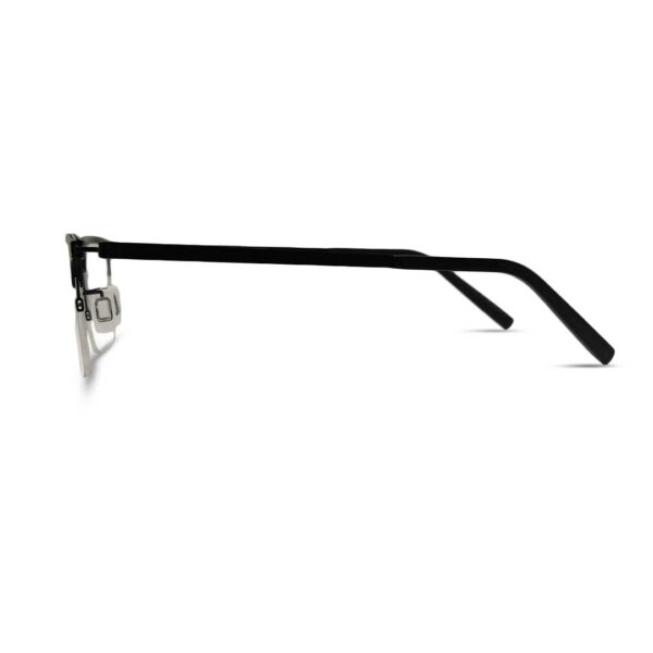 Black Color Half-rim Eyeglasses