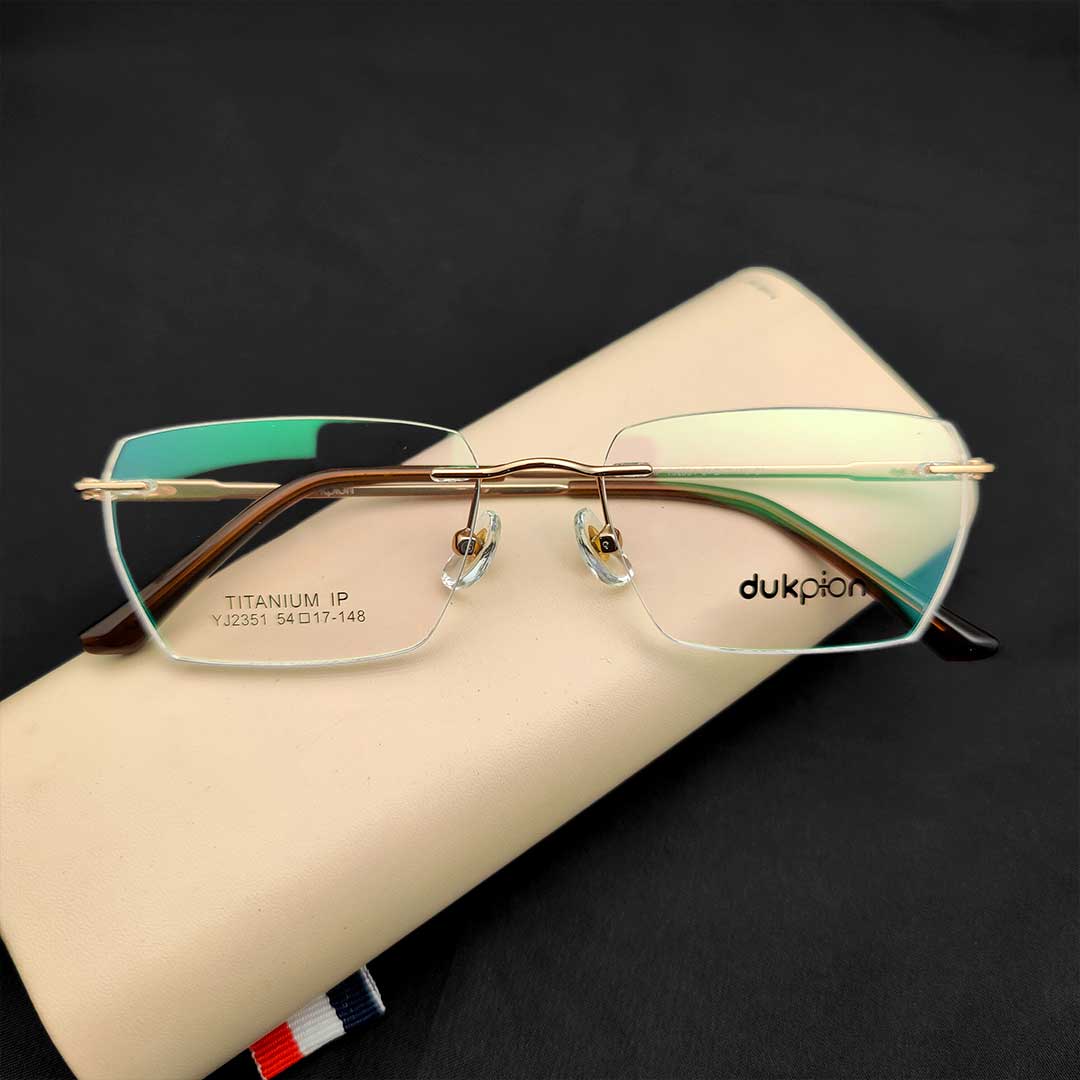 Gorgeous Design Rimless Eyeglasses
