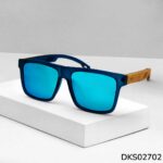 New Arrived Blue Mercury and Wooden Sunglasses
