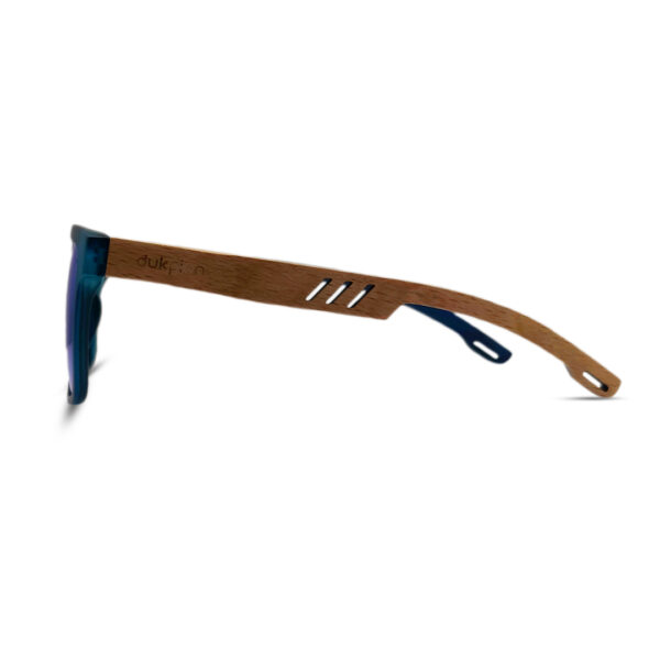 New Arrived Blue Mercury and Wooden Sunglasses