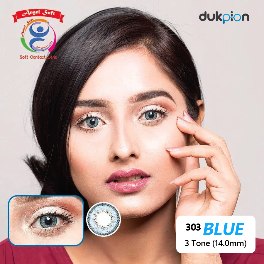 Angel Soft Contact Lens Blue 303