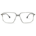 Transparent Color Rectangle Shape Eyeglass