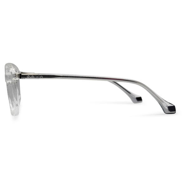 Transparent Color Rectangle Shape Eyeglass