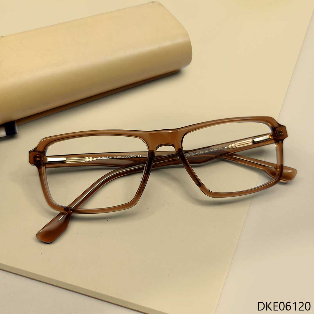 Brown Transparent Color Premium Quality Eyeglass