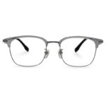 Transparent Clubmaster Shape Eyeglasses