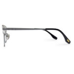 Transparent Clubmaster Shape Eyeglasses
