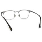 Transparent Clubmaster Shape Eyeglasses