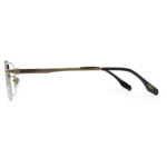 Fashionable Half-Rim Eyeglasses