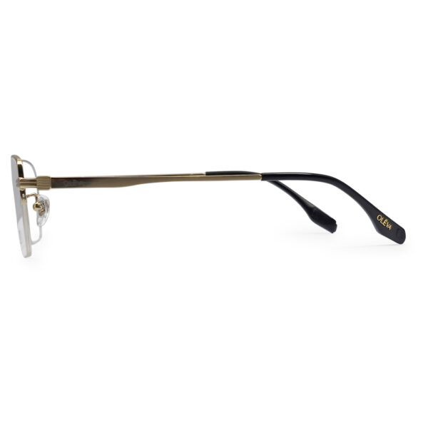 Fashionable Half-Rim Eyeglasses