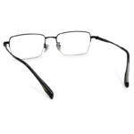 Black Color Half-Rim Eyeglasses