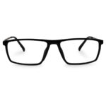 Black Color Rectangle Shape Eyglasses