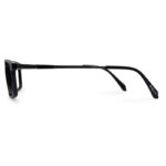 Black Color Rectangle Shape Eyglasses