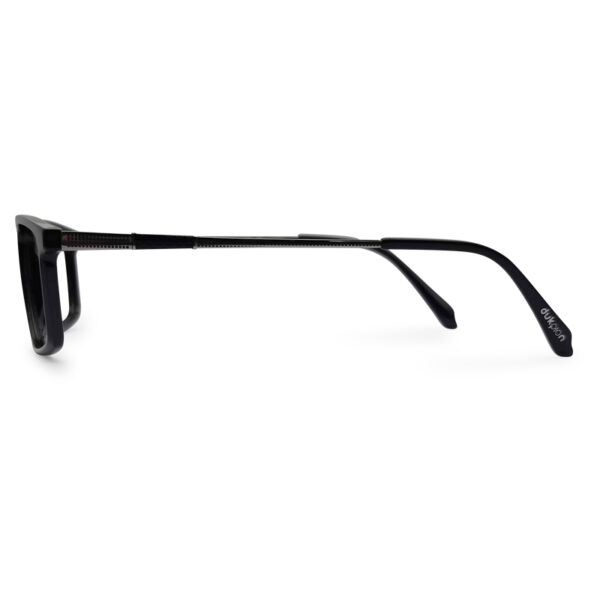Black Color Rectangle Shape Eyglasses