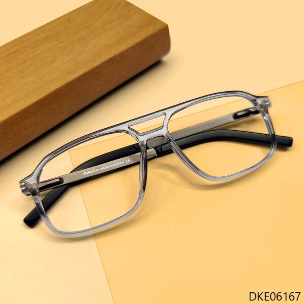 New Double Bridge Transparent Eyeglasses