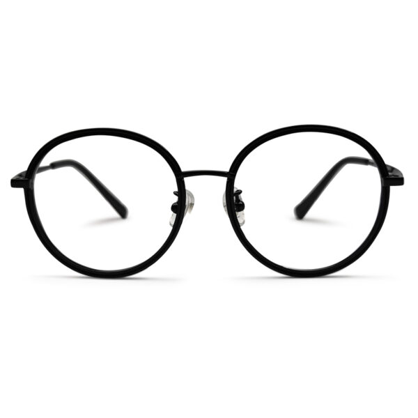 Round Shape Black Color Eyeglasses